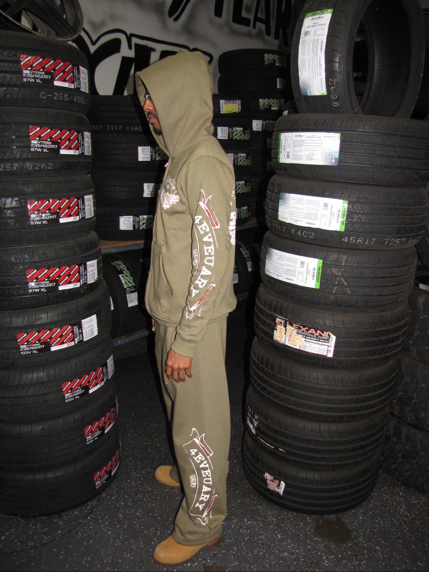 Olive Green Sweatsuit