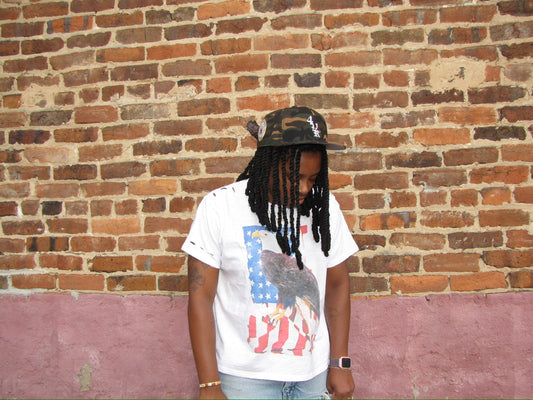 Vintage American Flag Eagle Tee
